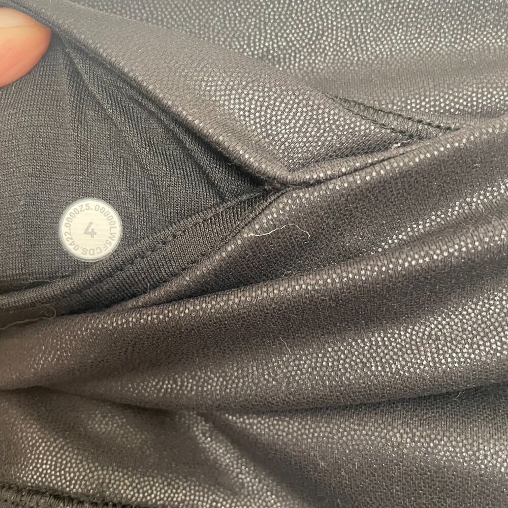 lululemon athletica High-Rise Tights in shiny black - Picture 8 of 14